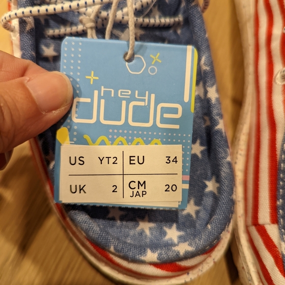 Patriotic Kids Shoes with Stars and Stripes - Picture 10 of 11